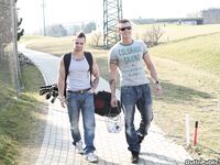 Op10000 - Out In Public - Bareback Sex On The Golf Course - Ben Lamar & Milos Zambo - Apr 6 2012 - BangBros, BigDaddy - BlowJob