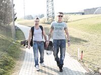 Op10000 - Out In Public - Bareback Sex On The Golf Course - Ben Lamar & Milos Zambo - Apr 6 2012 - BangBros, BigDaddy - BlowJob