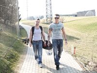 Op10000 - Out In Public - Bareback Sex On The Golf Course - Ben Lamar & Milos Zambo - Apr 6 2012 - BangBros, BigDaddy - BlowJob