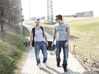 Op10000 - Out In Public - Bareback Sex On The Golf Course - Ben Lamar & Milos Zambo - Apr 6 2012 - BangBros, BigDaddy - BlowJob