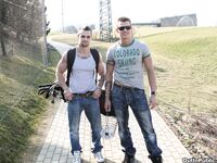 Op10000 - Out In Public - Bareback Sex On The Golf Course - Ben Lamar & Milos Zambo - Apr 6 2012 - BangBros, BigDaddy - BlowJob