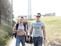 Op10000 - Out In Public - Bareback Sex On The Golf Course - Ben Lamar & Milos Zambo - Apr 6 2012 - BangBros, BigDaddy - BlowJob