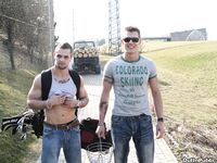 Op10000 - Out In Public - Bareback Sex On The Golf Course - Ben Lamar & Milos Zambo - Apr 6 2012 - BangBros, BigDaddy - BlowJob