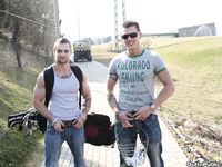 Op10000 - Out In Public - Bareback Sex On The Golf Course - Ben Lamar & Milos Zambo - Apr 6 2012 - BangBros, BigDaddy - BlowJob