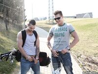 Op10000 - Out In Public - Bareback Sex On The Golf Course - Ben Lamar & Milos Zambo - Apr 6 2012 - BangBros, BigDaddy - BlowJob