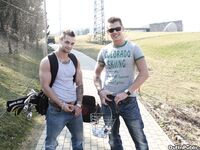 Op10000 - Out In Public - Bareback Sex On The Golf Course - Ben Lamar & Milos Zambo - Apr 6 2012 - BangBros, BigDaddy - BlowJob