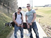 Op10000 - Out In Public - Bareback Sex On The Golf Course - Ben Lamar & Milos Zambo - Apr 6 2012 - BangBros, BigDaddy - BlowJob