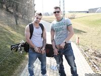 Op10000 - Out In Public - Bareback Sex On The Golf Course - Ben Lamar & Milos Zambo - Apr 6 2012 - BangBros, BigDaddy - BlowJob