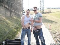 Op10000 - Out In Public - Bareback Sex On The Golf Course - Ben Lamar & Milos Zambo - Apr 6 2012 - BangBros, BigDaddy - BlowJob
