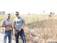 Op10000 - Out In Public - Bareback Sex On The Golf Course - Ben Lamar & Milos Zambo - Apr 6 2012 - BangBros, BigDaddy - BlowJob