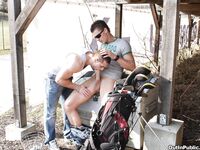 Op10000 - Out In Public - Bareback Sex On The Golf Course - Ben Lamar & Milos Zambo - Apr 6 2012 - BangBros, BigDaddy - BlowJob