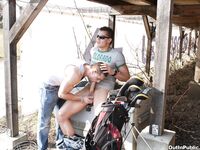 Op10000 - Out In Public - Bareback Sex On The Golf Course - Ben Lamar & Milos Zambo - Apr 6 2012 - BangBros, BigDaddy - BlowJob