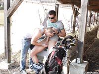 Op10000 - Out In Public - Bareback Sex On The Golf Course - Ben Lamar & Milos Zambo - Apr 6 2012 - BangBros, BigDaddy - BlowJob