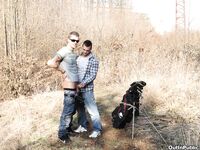 Op10000 - Out In Public - Bareback Sex On The Golf Course - Ben Lamar & Milos Zambo - Apr 6 2012 - BangBros, BigDaddy - BlowJob
