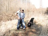 Op10000 - Out In Public - Bareback Sex On The Golf Course - Ben Lamar & Milos Zambo - Apr 6 2012 - BangBros, BigDaddy - BlowJob