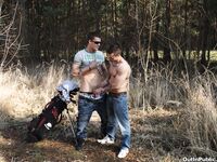 Op10000 - Out In Public - Bareback Sex On The Golf Course - Ben Lamar & Milos Zambo - Apr 6 2012 - BangBros, BigDaddy - BlowJob