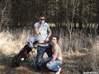 Op10000 - Out In Public - Bareback Sex On The Golf Course - Ben Lamar & Milos Zambo - Apr 6 2012 - BangBros, BigDaddy - BlowJob
