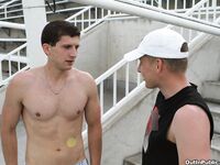Op10215 - Out In Public - Hill Side Bareback Fucking - Neil Cross & Nicholas Kimmy - May 11 2012 - BangBros, BigDaddy - Cumshots