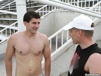 Op10215 - Out In Public - Hill Side Bareback Fucking - Neil Cross & Nicholas Kimmy - May 11 2012 - BangBros, BigDaddy - Cumshots