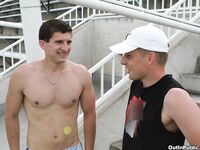 Op10215 - Out In Public - Hill Side Bareback Fucking - Neil Cross & Nicholas Kimmy - May 11 2012 - BangBros, BigDaddy - Cumshots