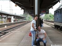 Op10388 - Out In Public - This Guy Loves It Raw In The Ass - Thomas Finn & Andy West - Jun 22 2012 - BangBros, BigDaddy - Cumshots