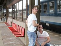 Op10388 - Out In Public - This Guy Loves It Raw In The Ass - Thomas Finn & Andy West - Jun 22 2012 - BangBros, BigDaddy - Cumshots