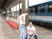 Op10388 - Out In Public - This Guy Loves It Raw In The Ass - Thomas Finn & Andy West - Jun 22 2012 - BangBros, BigDaddy - Cumshots