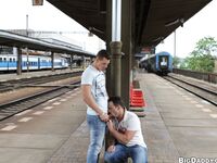 Op10388 - Out In Public - This Guy Loves It Raw In The Ass - Thomas Finn & Andy West - Jun 22 2012 - BangBros, BigDaddy - Cumshots