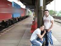 Op10388 - Out In Public - This Guy Loves It Raw In The Ass - Thomas Finn & Andy West - Jun 22 2012 - BangBros, BigDaddy - Cumshots