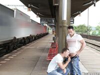 Op10388 - Out In Public - This Guy Loves It Raw In The Ass - Thomas Finn & Andy West - Jun 22 2012 - BangBros, BigDaddy - Cumshots