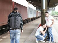 Op10388 - Out In Public - This Guy Loves It Raw In The Ass - Thomas Finn & Andy West - Jun 22 2012 - BangBros, BigDaddy - Cumshots