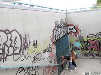 Op10389 - Out In Public - Fucked Bareback Outside - John Hill & Max Born - Jun 29 2012 - BangBros, BigDaddy - HandJob