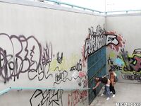 Op10389 - Out In Public - Fucked Bareback Outside - John Hill & Max Born - Jun 29 2012 - BangBros, BigDaddy - HandJob