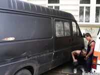 Op10515 - Out In Public - Twink Gets Fucked Outside - Martin Love & Michal Herak - Jul 20 2012 - BangBros, BigDaddy - Massage