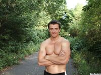 Op10595 - Out In Public - Raw Sex In A Public Park - Alex Brinsky & Martin Rusek - Aug 3 2012 - BangBros, BigDaddy - Posing