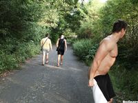 Op10595 - Out In Public - Raw Sex In A Public Park - Alex Brinsky & Martin Rusek - Aug 3 2012 - BangBros, BigDaddy - Posing