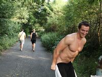 Op10595 - Out In Public - Raw Sex In A Public Park - Alex Brinsky & Martin Rusek - Aug 3 2012 - BangBros, BigDaddy - Posing
