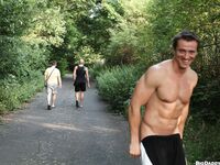 Op10595 - Out In Public - Raw Sex In A Public Park - Alex Brinsky & Martin Rusek - Aug 3 2012 - BangBros, BigDaddy - Posing