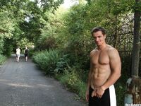 Op10595 - Out In Public - Raw Sex In A Public Park - Alex Brinsky & Martin Rusek - Aug 3 2012 - BangBros, BigDaddy - Posing