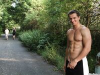 Op10595 - Out In Public - Raw Sex In A Public Park - Alex Brinsky & Martin Rusek - Aug 3 2012 - BangBros, BigDaddy - Posing