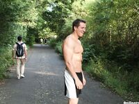 Op10595 - Out In Public - Raw Sex In A Public Park - Alex Brinsky & Martin Rusek - Aug 3 2012 - BangBros, BigDaddy - Posing