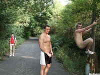 Op10595 - Out In Public - Raw Sex In A Public Park - Alex Brinsky & Martin Rusek - Aug 3 2012 - BangBros, BigDaddy - Posing