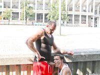 Op10596 - Out In Public - Body Buildling Public Raw Sex - Tomas Friedel & Peter Neo - Aug 10 2012 - BangBros, BigDaddy - Cumshots