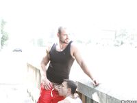 Op10596 - Out In Public - Body Buildling Public Raw Sex - Tomas Friedel & Peter Neo - Aug 10 2012 - BangBros, BigDaddy - Cumshots