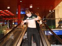 Op10673 - Out In Public - Getting Bareback Sex On A Train - Roman Klaska & Dima Lauren - Aug 31 2012 - BangBros, BigDaddy - BlowJob