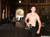 Op10673 - Out In Public - Getting Bareback Sex On A Train - Roman Klaska & Dima Lauren - Aug 31 2012 - BangBros, BigDaddy - BlowJob