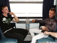 Op10673 - Out In Public - Getting Bareback Sex On A Train - Roman Klaska & Dima Lauren - Aug 31 2012 - BangBros, BigDaddy - BlowJob
