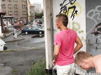 Op10704 - Out In Public - Fucking Outside And Not Caring - Drago Lembeck & Tomas Adamec - Sep 14 2012 - BangBros, BigDaddy - Cumshots