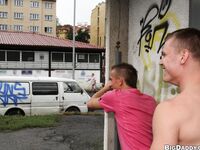 Op10704 - Out In Public - Fucking Outside And Not Caring - Drago Lembeck & Tomas Adamec - Sep 14 2012 - BangBros, BigDaddy - Cumshots