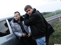 Op11007 - Out In Public - Highway Lovers Fuck Roadside! - Jindra Hojer & Tonny Ross - Nov 23 2012 - BangBros, BigDaddy - Bareback